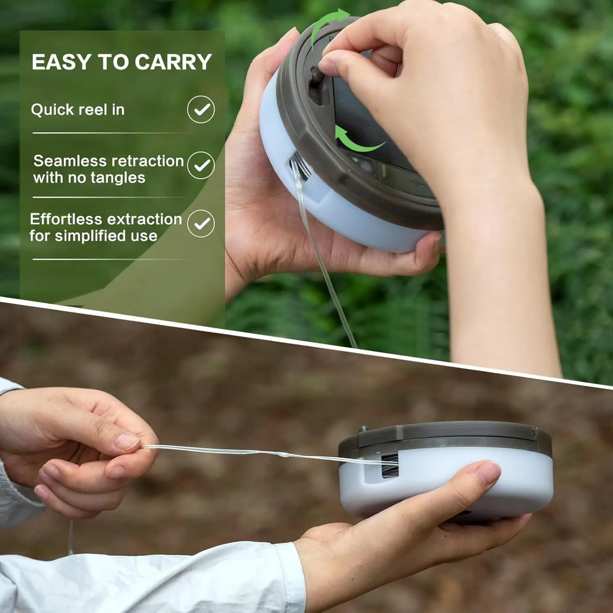 Solar Camping String Lights, 4 in 1 Camping String Lights Outdoor with 8 Lighting Modes, Solar Powered Camping Lights for Tent
