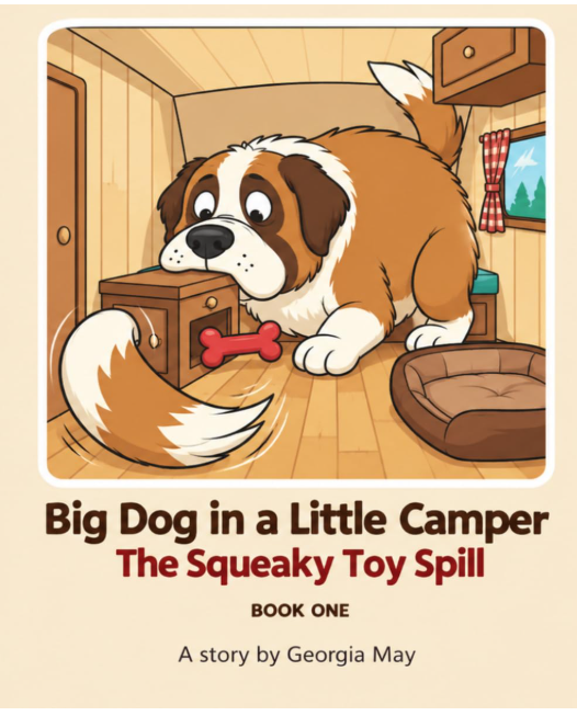 Big Dog In A Little Camper: The Squeaky Toy Spill
